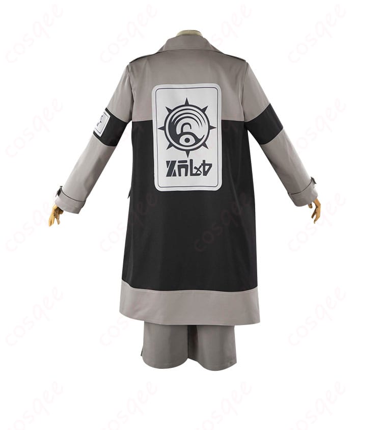 商品背面図 | ガチアクタ エンジン コスプレ衣装の背面ディテール