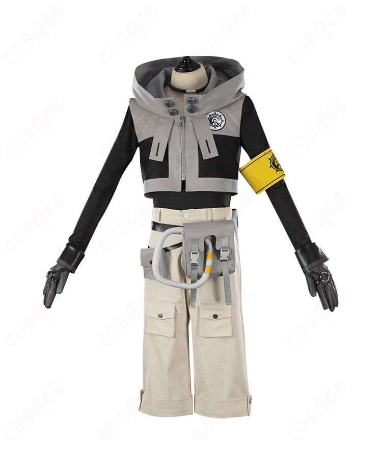 ルド コスプレ衣装の正面画像。コート、インナー、ズボンなどのディテールがよく見える一枚。