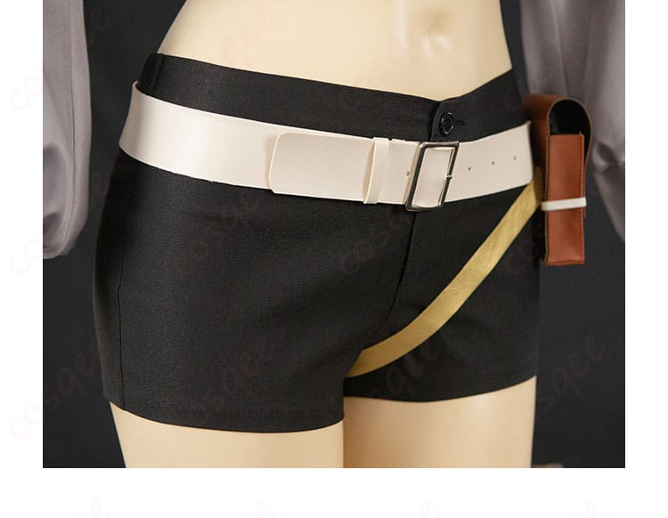 パンツの装飾ディテール。リヨウのコスプレ衣装のパンツ部分の装飾が確認できる画像。