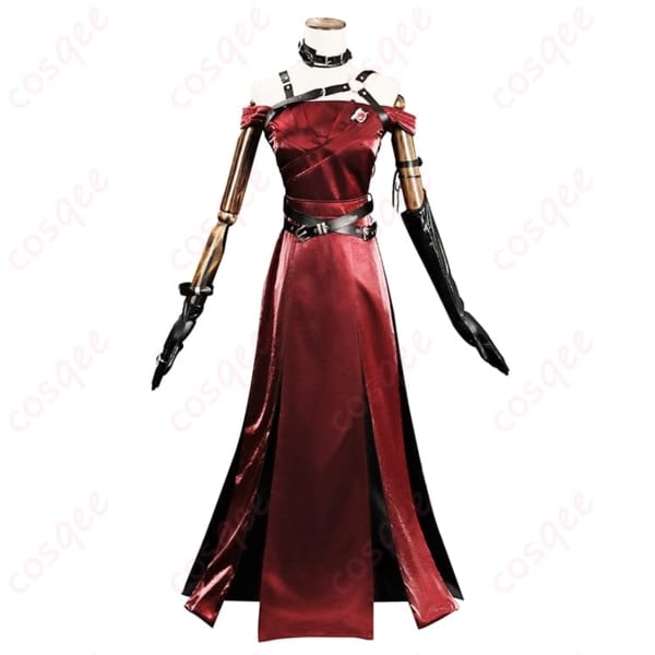 恋と深空 主人公「麗しき暗幕」コスプレ衣装 ダークに艶めく上品シルエットで撮影映え