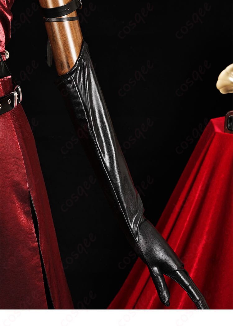 手袋の装飾ディテール。麗しき暗幕コスプレ衣装にぴったりな手袋の装飾を示す画像。