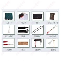 無期迷途 無患子の雰囲気を纏うコスプレ衣装 和装ミックスで写真映えと動きやすさを両立 - 6枚目の画像（サムネイル）