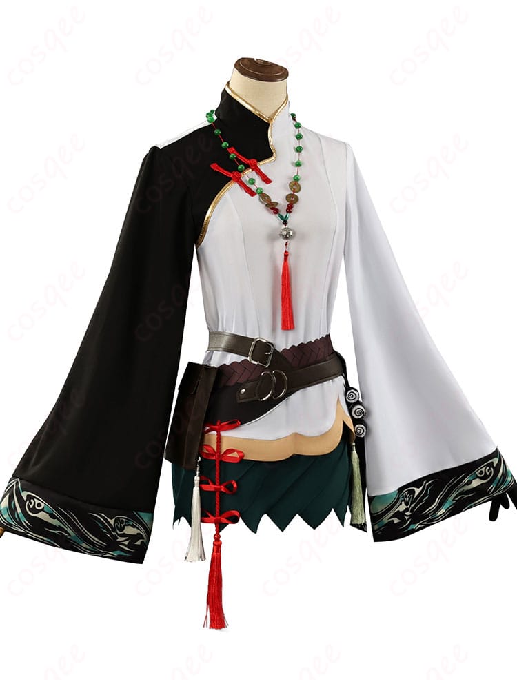 無期迷途 無患子 コスプレ衣装 斜めから見た衣装のデザインとフィット感