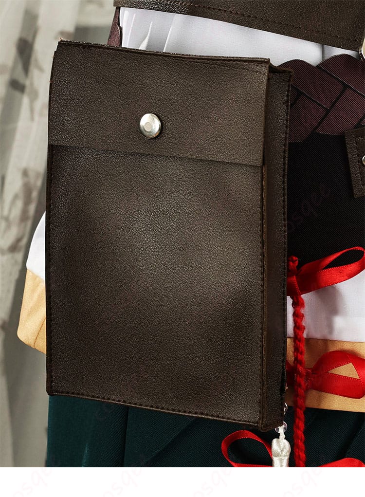 無期迷途 無患子 コスプレ衣装 腰包、腰間装飾の細部、ディテールがしっかりと見える