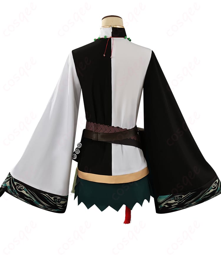 無期迷途 無患子 コスプレ衣装 背面、衣装の後ろのデザインと仕上がり