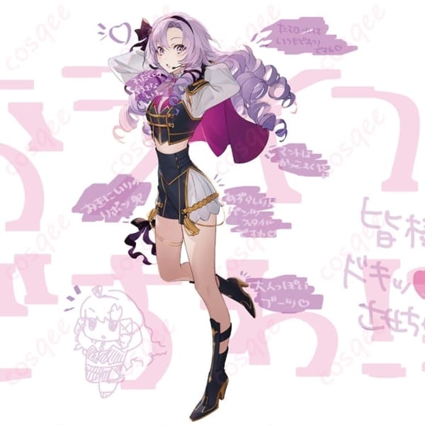 にじさんじ 壱百満天原サロメ SYMPHONIA 共通衣装 コスプレ｜華やかで動きやすい上品ゴシック