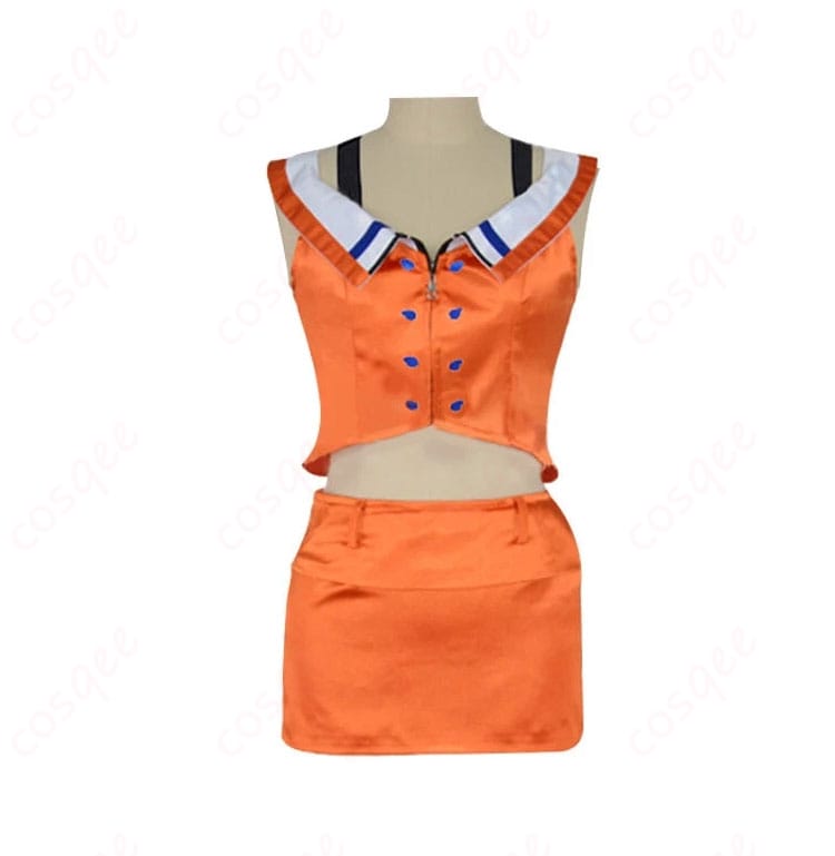 ホロライブ 小鳥遊キアラ コスプレ衣装の正面ディテール。胸飾りや首飾りの美しい仕上がり。