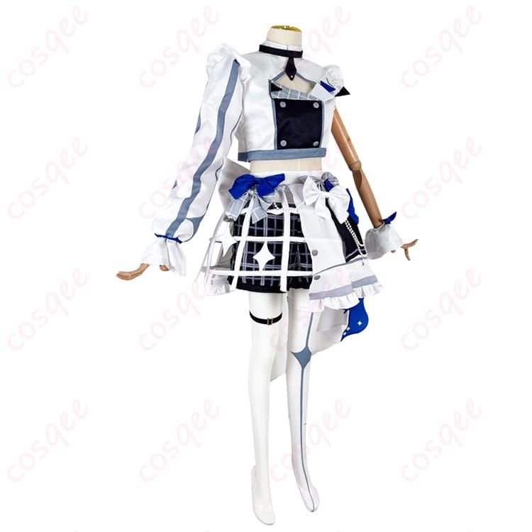 ホロライブ オーロ・クロニー ブライト衣装 コスプレ｜クールで端正、光沢が写真に強い一着 - 3枚目の画像
