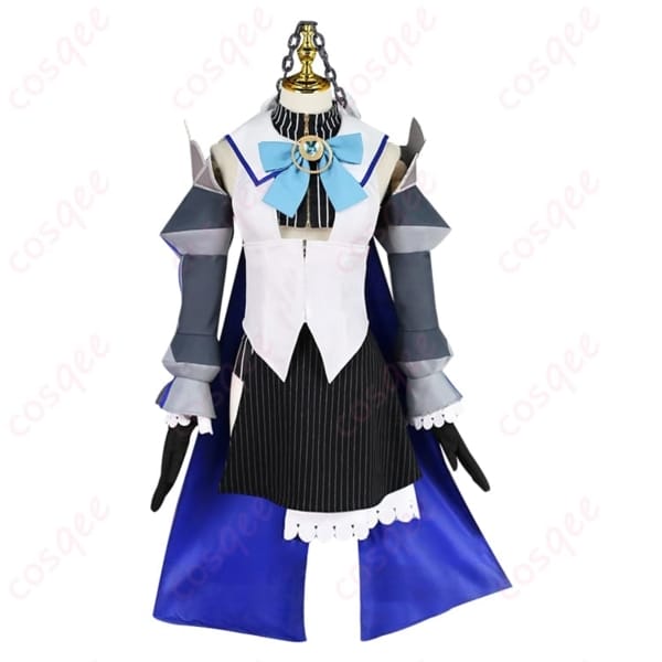 ホロライブのオーロ・クロニー衣装で凛と艶やかに映えるクールコーデ