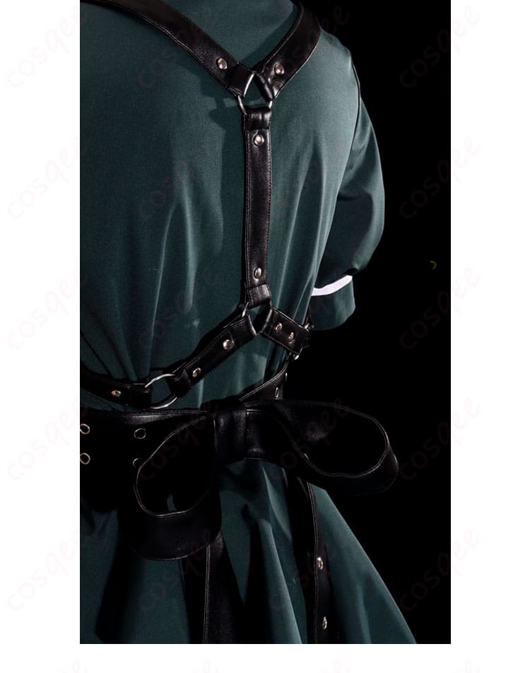 服の背面装飾ディテール。海老塚智 コスプレ衣装 背面の美しいディテール。