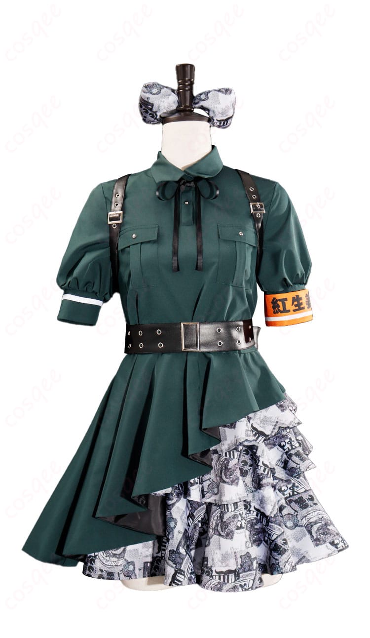 商品正面の画像。ガールズバンドクライ 海老塚智 コスプレ衣装 正面。