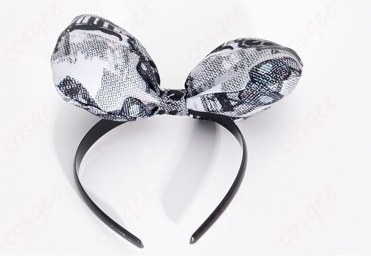 髪飾りのディテール。海老塚智 コスプレ衣装の髪飾りのデザイン。