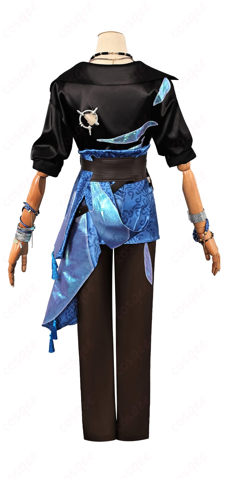 商品背面図 - 背面も完璧に再現された「第五人格」作曲家コスプレ衣装