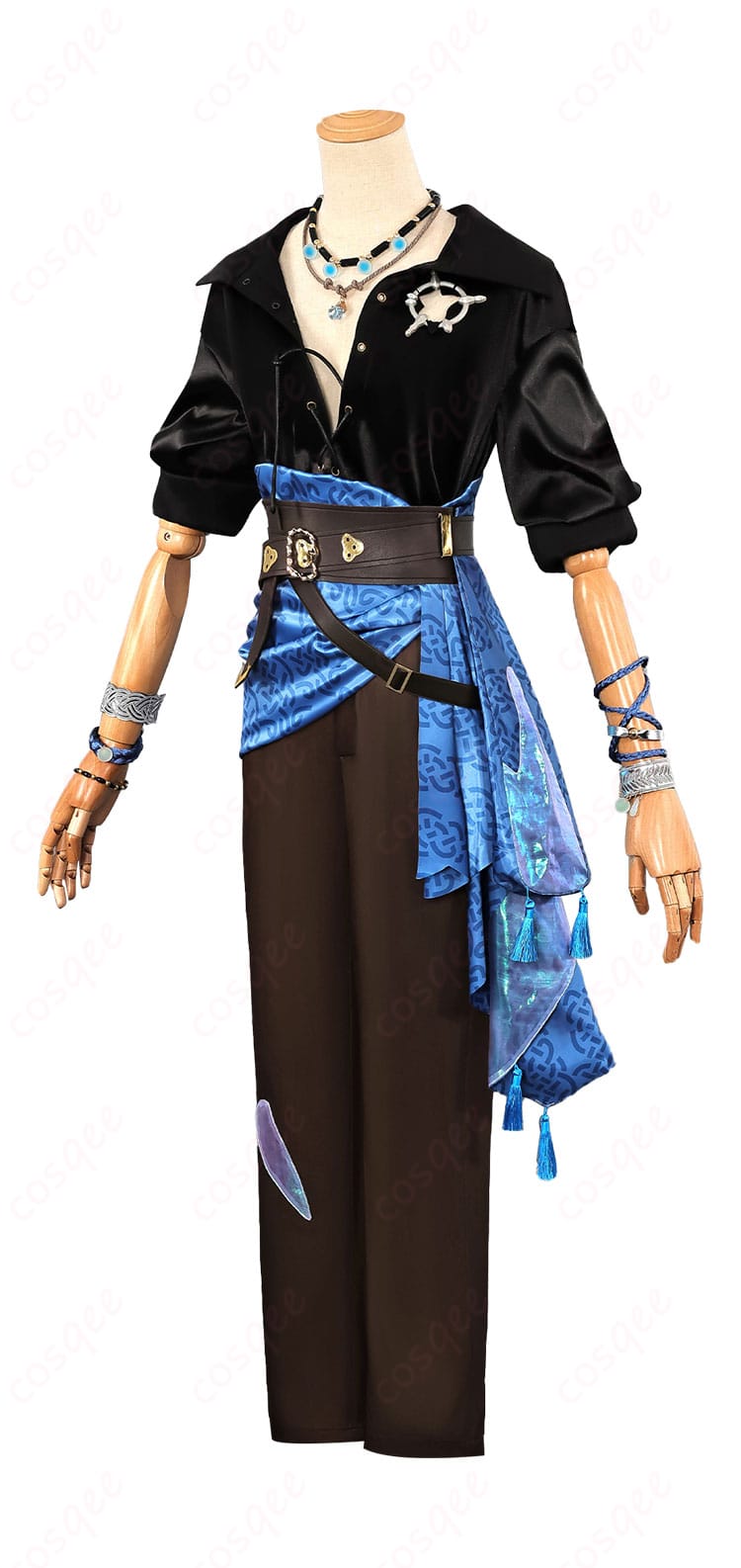 商品側面図 - 側面のディテールまで忠実に再現されたコスプレ衣装