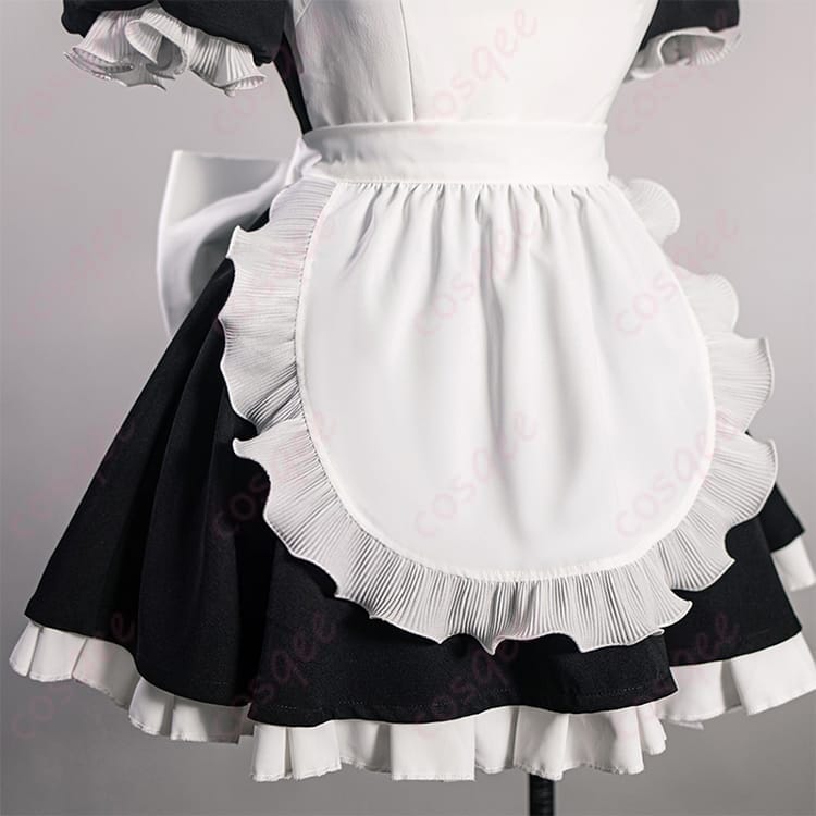 初音ミク ラビットホールの世界観を纏うメイド衣装｜軽やかな透け感で写真も可愛く - 3枚目の画像