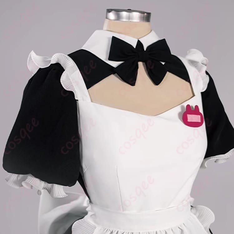 初音ミク ラビットホールの世界観を纏うメイド衣装｜軽やかな透け感で写真も可愛く - 2枚目の画像