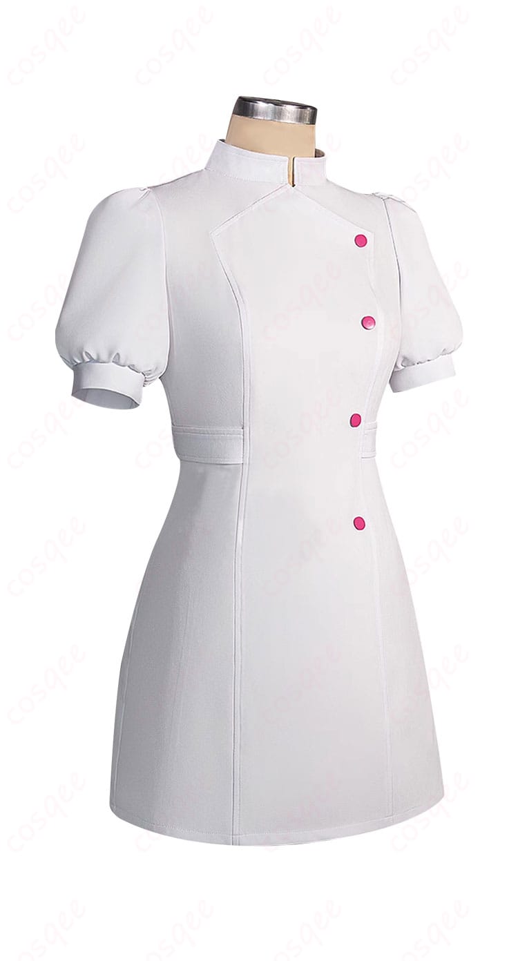 初音ミク ラビットホール ナース服 コスプレ衣装 右側面のディテール | 高品質な仕上がり