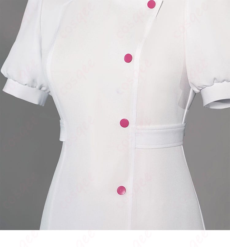 初音ミク ラビットホール ナース服 コスプレ衣装 腰部装飾の細部 | 美しいデザインが特徴