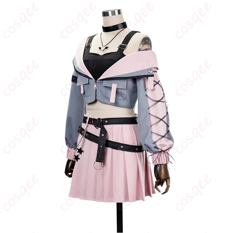 プロセカ小悪魔コス｜瑞希・愛莉・遥・みのりの黒赤ストリートで写真映え - 3枚目の画像