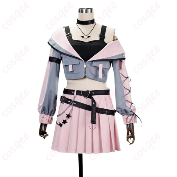 プロセカ小悪魔コス｜瑞希・愛莉・遥・みのりの黒赤ストリートで写真映え