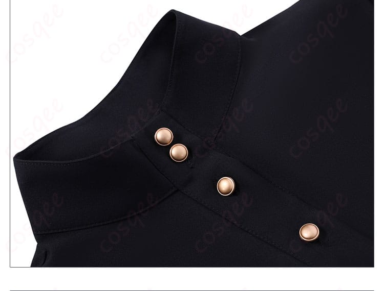 風楽奏斗コスプレ衣装の襟元装飾。可愛らしいデザインと高い再現度。