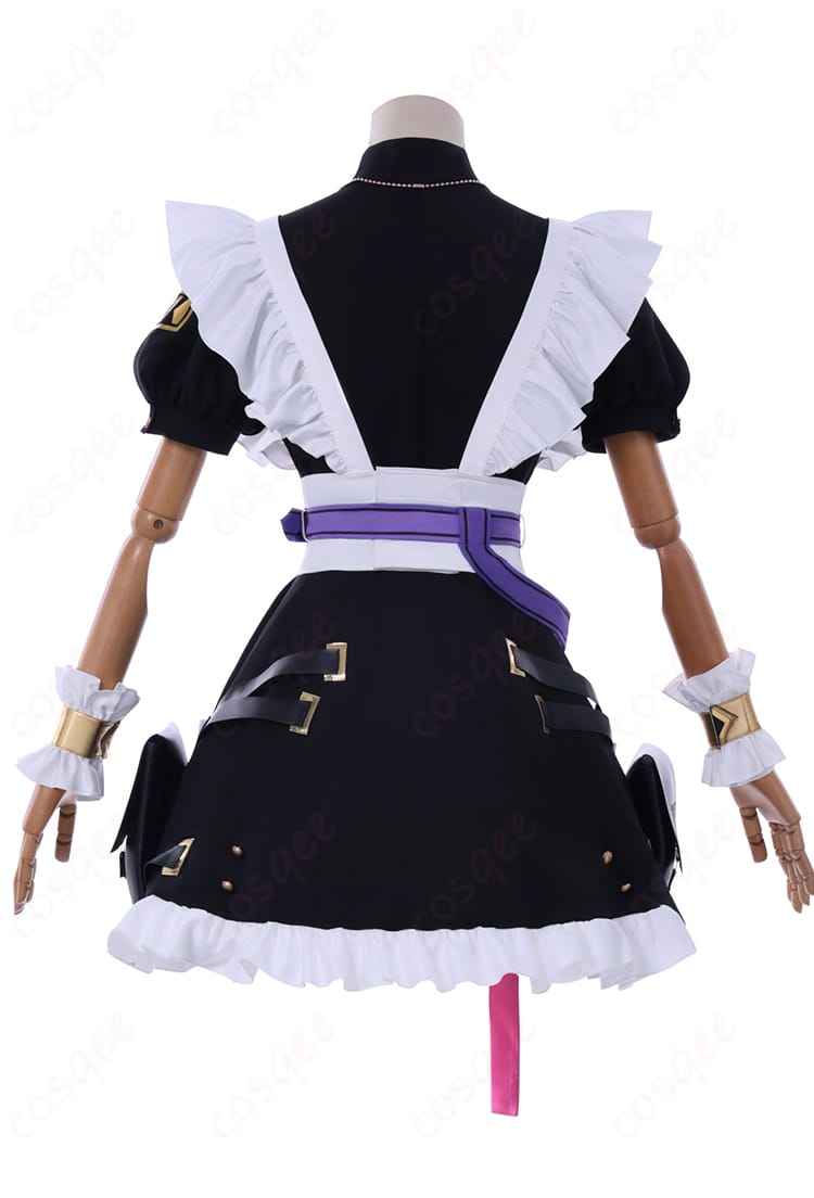 風楽奏斗コスプレ衣装の背面図。背面のディテールと腰帯装飾が魅力的。