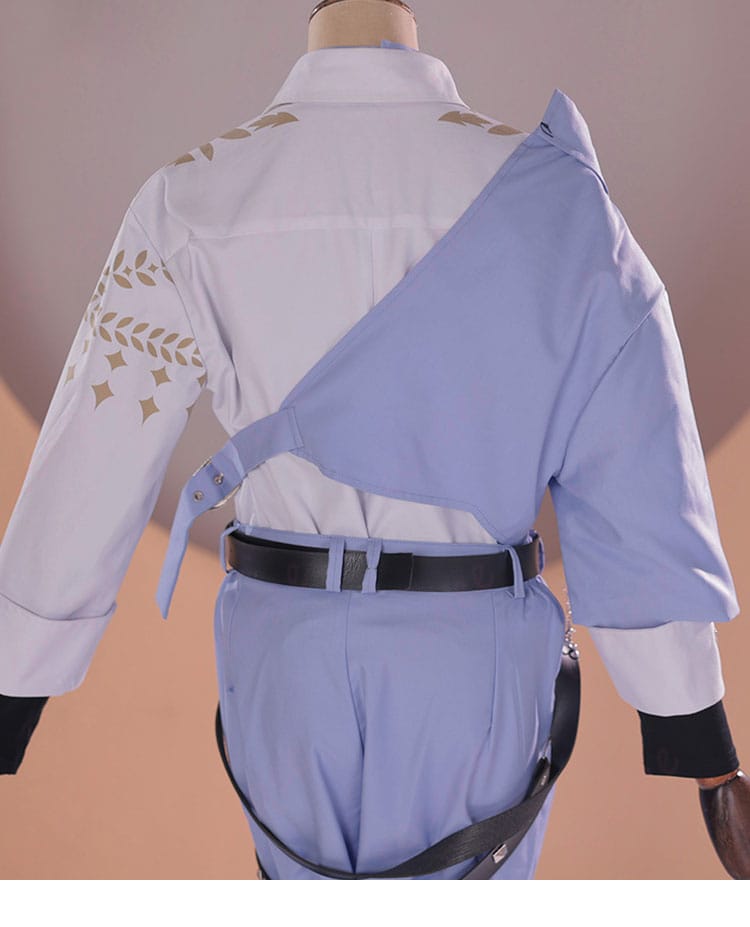 内搭服背面の細部 - ケイリクス・デボネア コスプレ衣装 内搭背面装飾