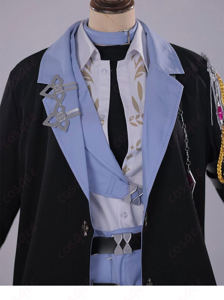 服装襟の装飾詳細 - ケイリクス・デボネア コスプレ衣装 襟装飾