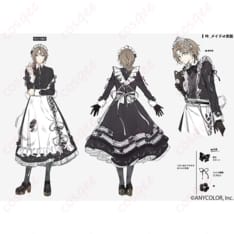 にじさんじ 叶のメイドコスプレ衣装 上品で写真映えする端正シルエットと快適な着心地 - 1枚目の画像（サムネイル）