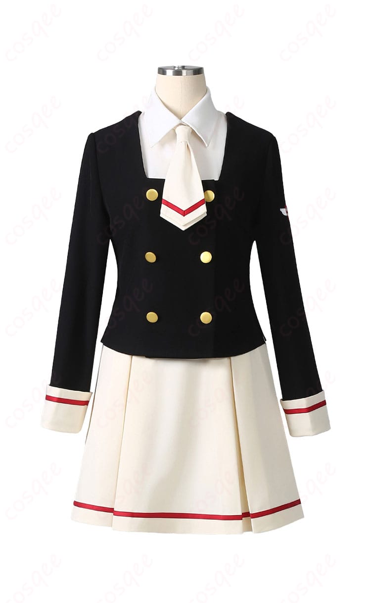 商品正面図 - 木之本桜 友枝中学校制服 コスプレ衣装