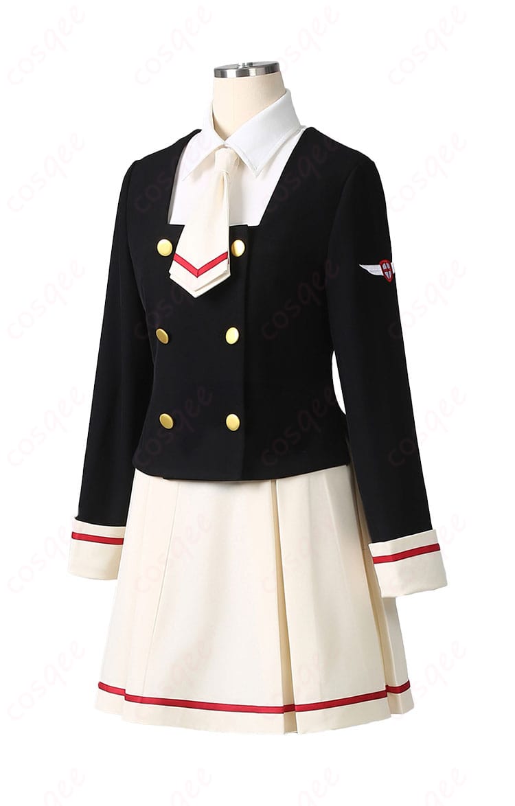 商品側面図 - 木之本桜 コスプレ衣装 友枝中学校女子生徒制服