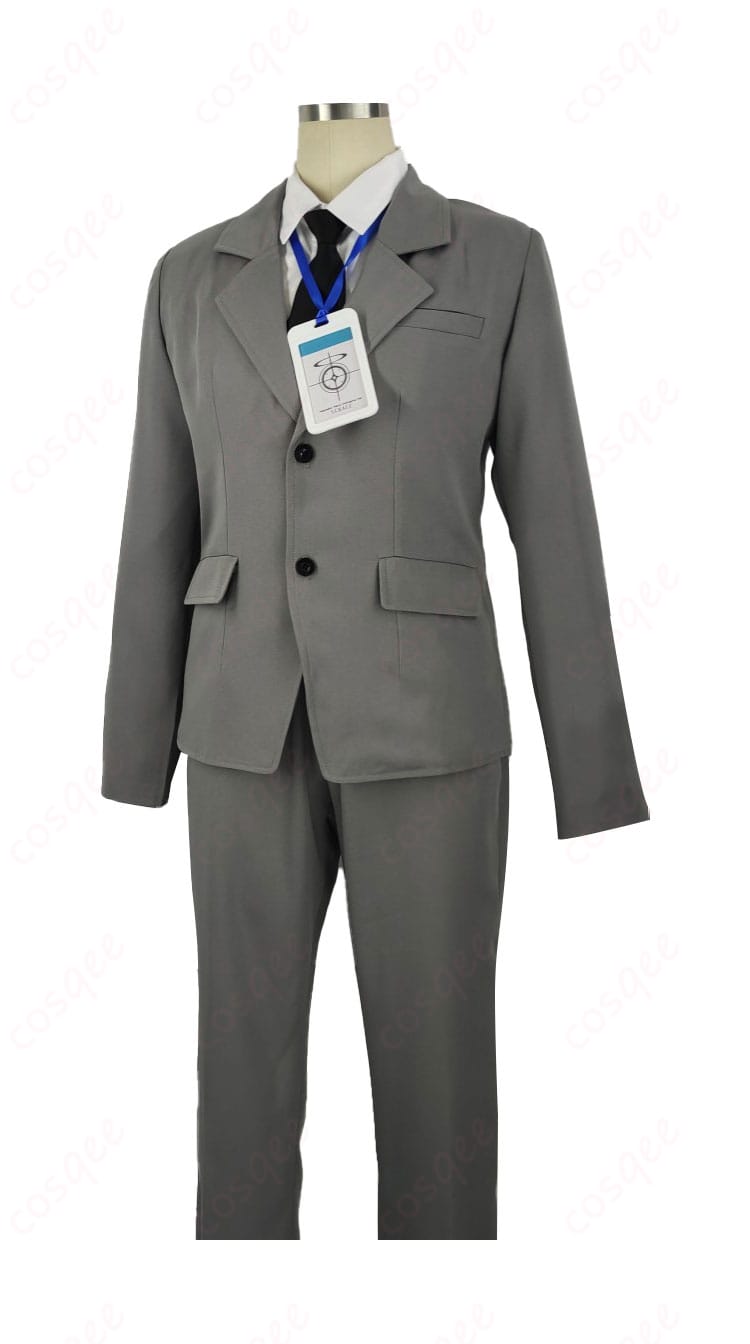 ブルーアーカイブ シャーレ 先生 コスプレ衣装 側面図。リアルなデザインと完璧なフィット感。