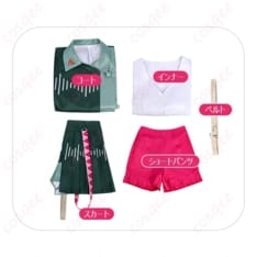 VOICEPEAK 重音テトの世界観を纏うコスプレ衣装 ビビッドで写真映えし動きやすい設計 - 4枚目の画像（サムネイル）