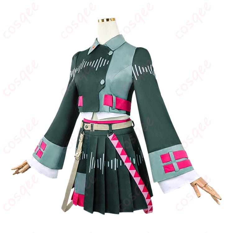 VOICEPEAK 重音テトの世界観を纏うコスプレ衣装 ビビッドで写真映えし動きやすい設計 - 2枚目の画像