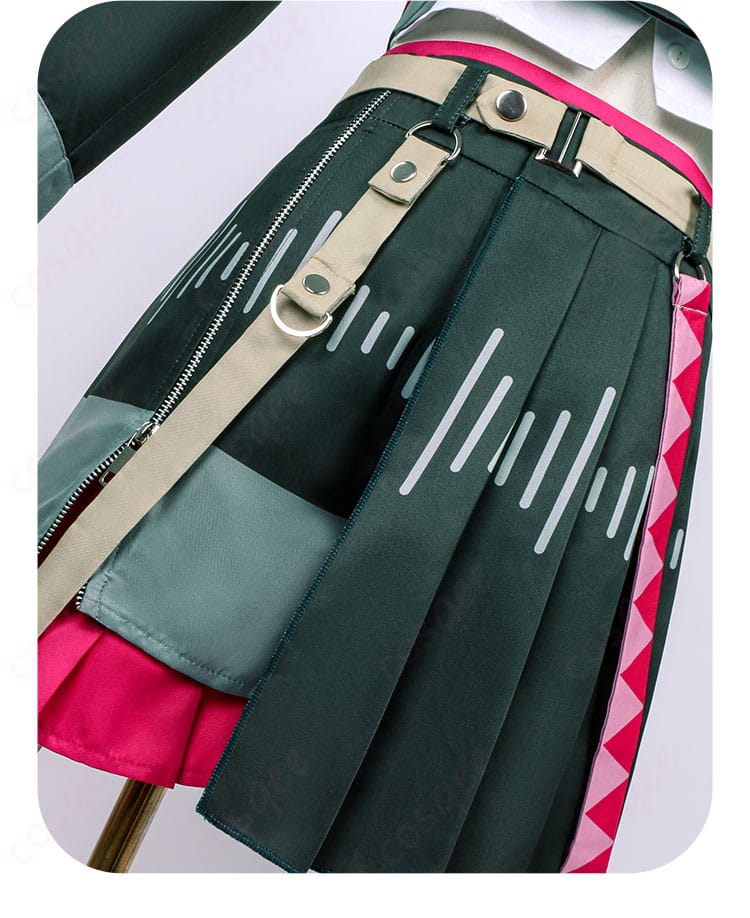 スカートの装飾詳細 - 美しいデザインと精緻な仕上げ