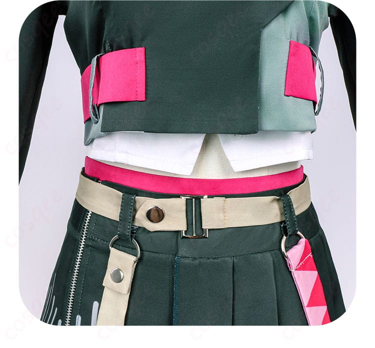 腰間の装飾詳細 - コスプレ衣装の重要なアクセント