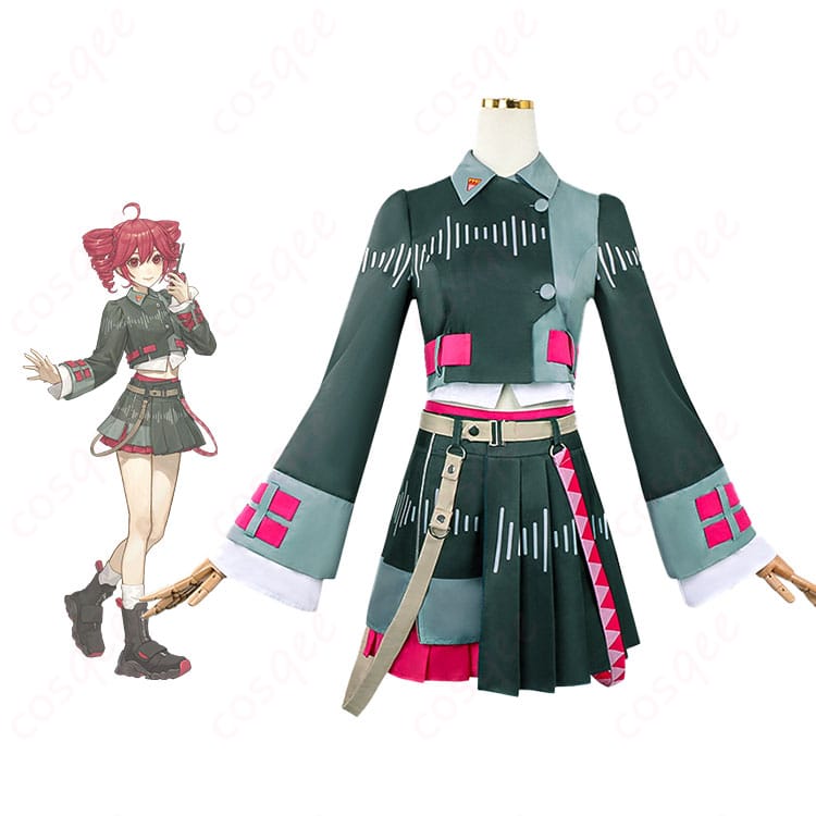 商品正面と重音テトのコスプレ衣装の組み合わせ写真 - 高再現度のコスプレ衣装