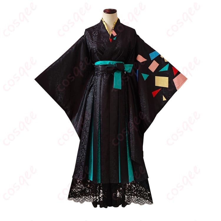 初音ミク New Year 2024 コスプレ衣装 和装モダンの華やかさで写真映え - 2枚目の画像