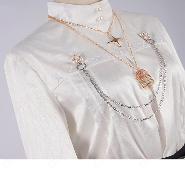 星街すいせい コスプレ衣装 颈饰装飾の詳細