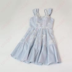 恋と深空 主人公の花捧ぐドレス コスプレ衣装 清楚で華やかに写真映えを狙える一着 - 2枚目の画像（サムネイル）