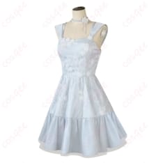 恋と深空 主人公の花捧ぐドレス コスプレ衣装 清楚で華やかに写真映えを狙える一着 - 1枚目の画像（サムネイル）