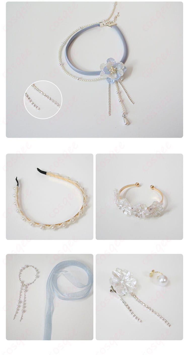 発飾り・装飾内容の詳細図 - コスプレ衣装の発飾りとその装飾、キャラクターにぴったりのアクセサリー