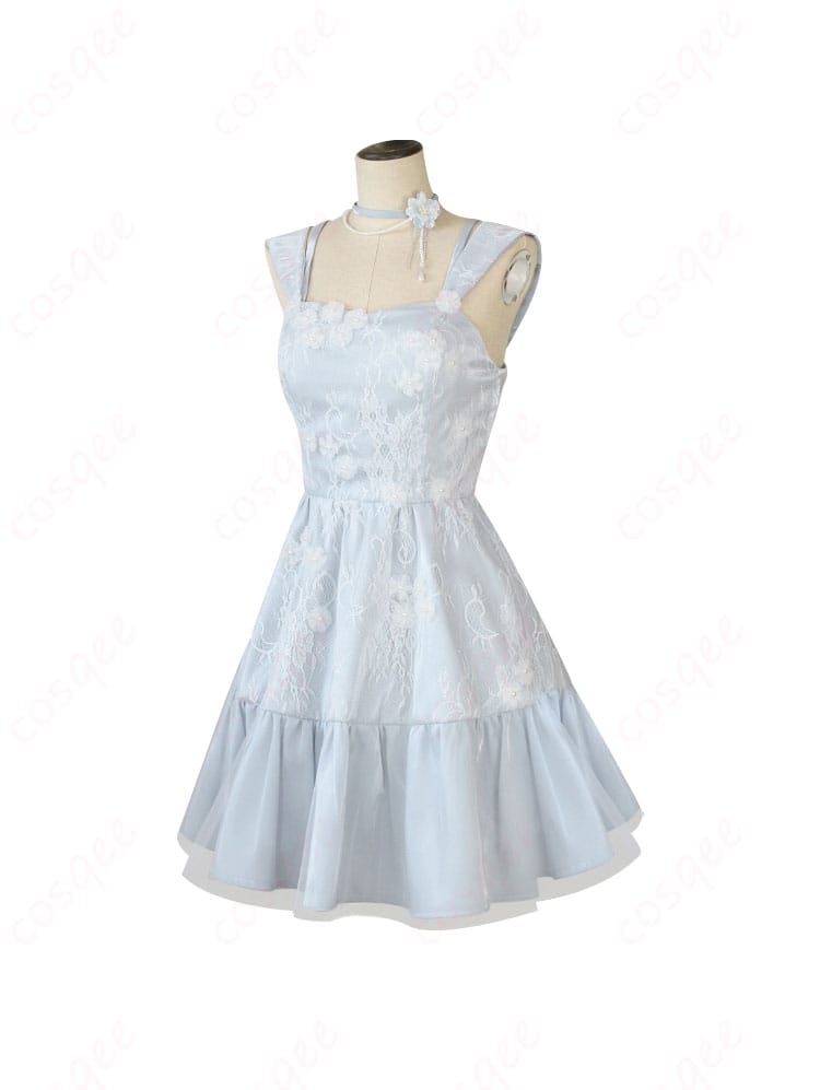 商品側面図 - プレイヤー コスプレ衣装の詳細な側面、着心地を重視したデザイン