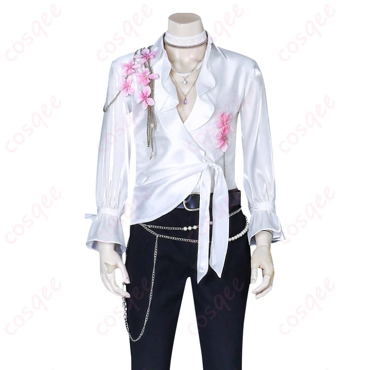 恋と深空 レイ 春から花へ捧ぐ コスプレ衣装 束縛モチーフで端正に決まる映えコーデ - 1枚目の画像