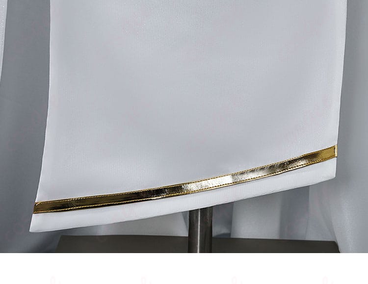 トリスビアス コスプレ衣装 衣裾の美しい装飾