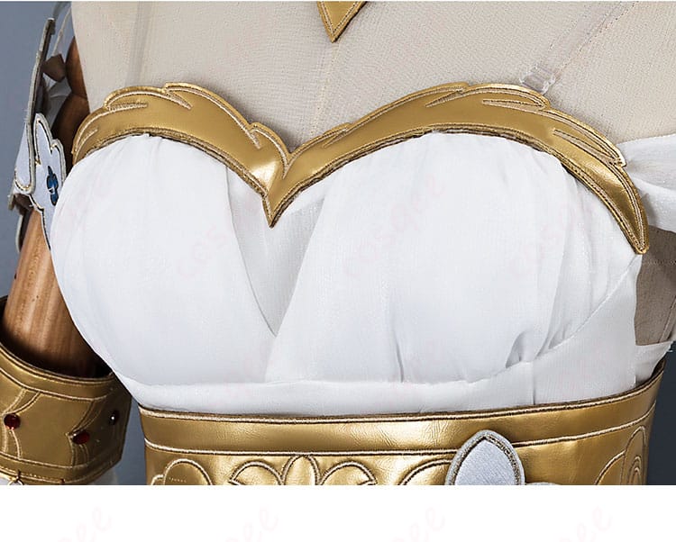 トリスビアス コスプレ衣装 襟の装飾