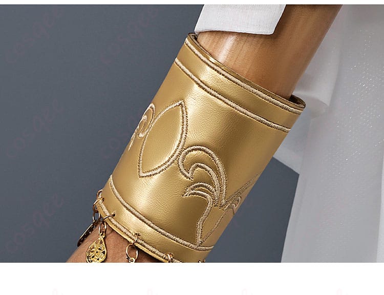 トリスビアス コスプレ衣装 腕飾りの細部