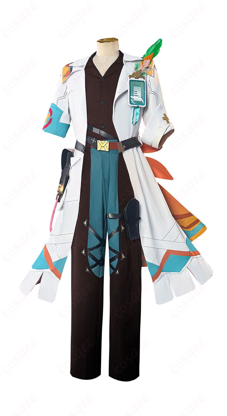 原神 イファ コスプレ衣装 正面の全体像。細部まで忠実に再現されたデザインで、快適に着用できます。