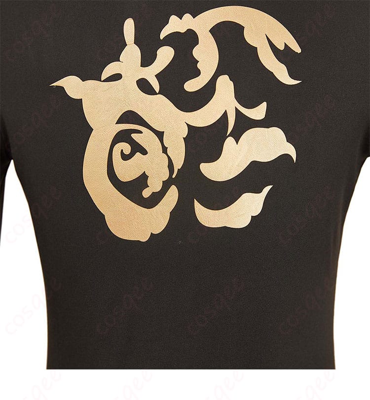 灰谷蘭 コスプレ衣装 インナーのデザイン細部