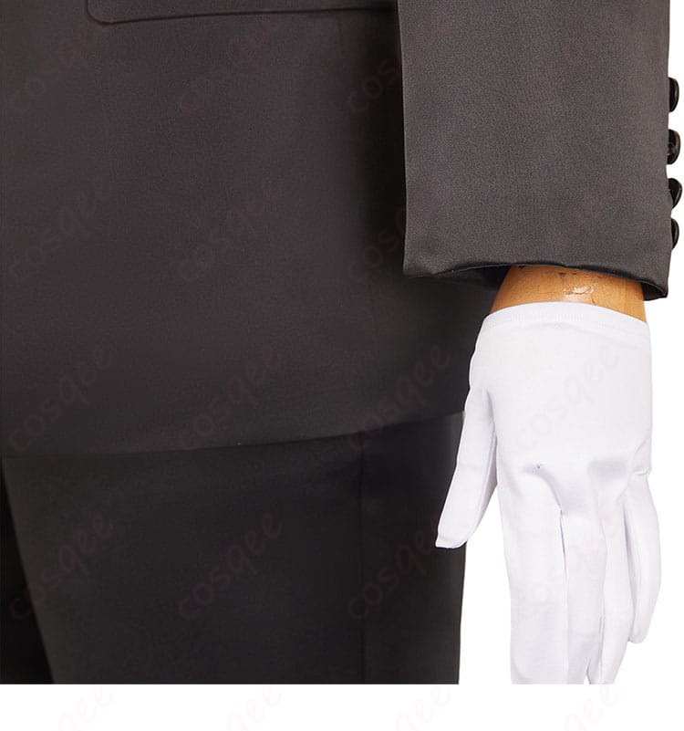 袖口の装飾の詳細画像 - 袖口のディテールが際立つ佐野万次郎コスプレ衣装